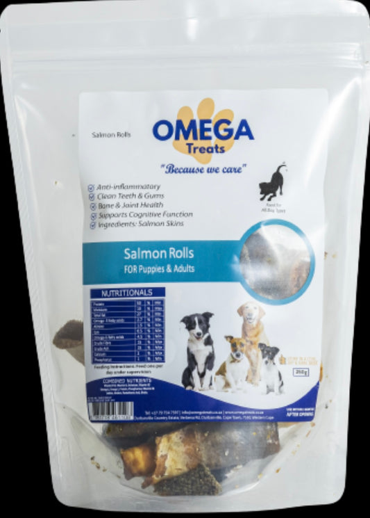 Omega Treats - Salmon Rolls