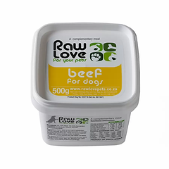 Raw Love Pets - Meals for Dogs - Beef