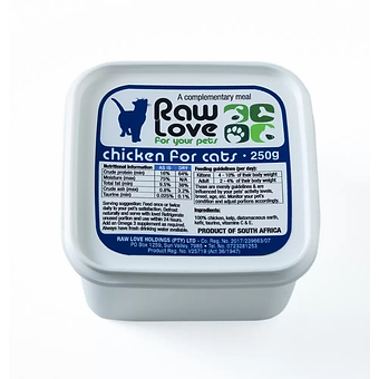 Raw Love Pets - Meals for Cats - Chicken